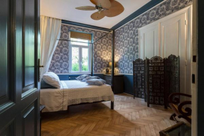 The colonial style house near the park Gorizia
